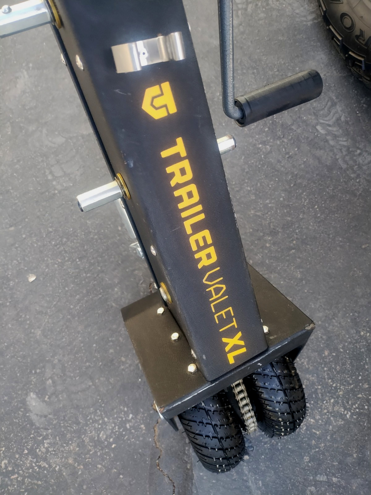 Trailer Valet XL Dolly, 2" Ball with hand crank Trailer Mover Tongue Jack Dolly