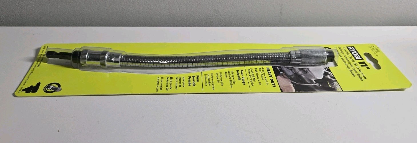 Ryobi SpeedLoad A10FB1G 11" Flexible Shaft Extension & Bit Holder For 1/4"