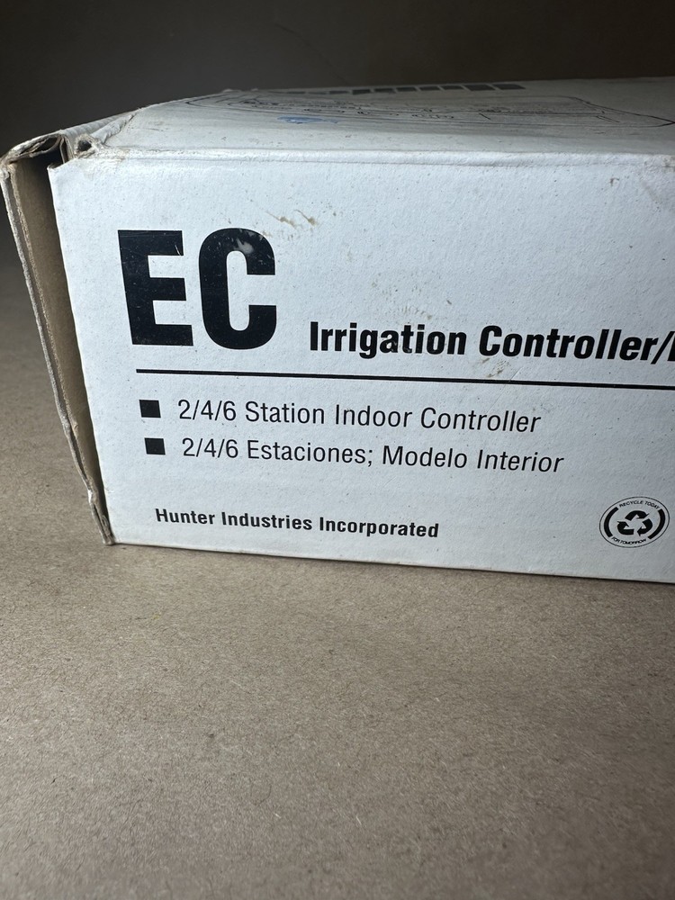 hunter ec-600i Six Station Sprinkler Timer NOS