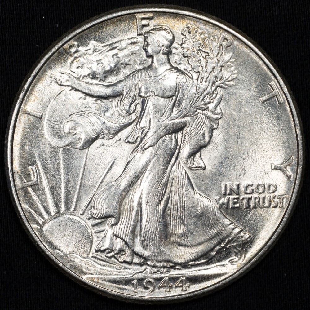 1944-P Walking Liberty Silver Half Dollar BU Uncirculated