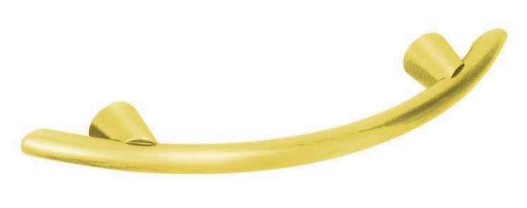 2-1/2" Small Thin Pull Polished Brass