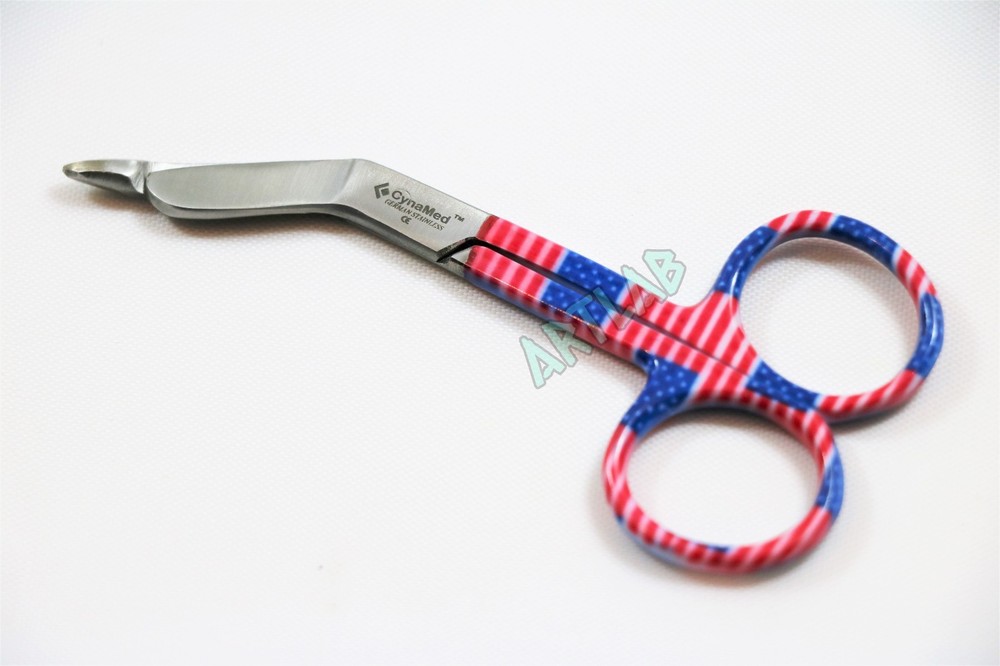 GERMAN LISTER BANDAGE SCISSORS SHEARS HIGH GRADE QUALITY EMT INSTRUMENTS