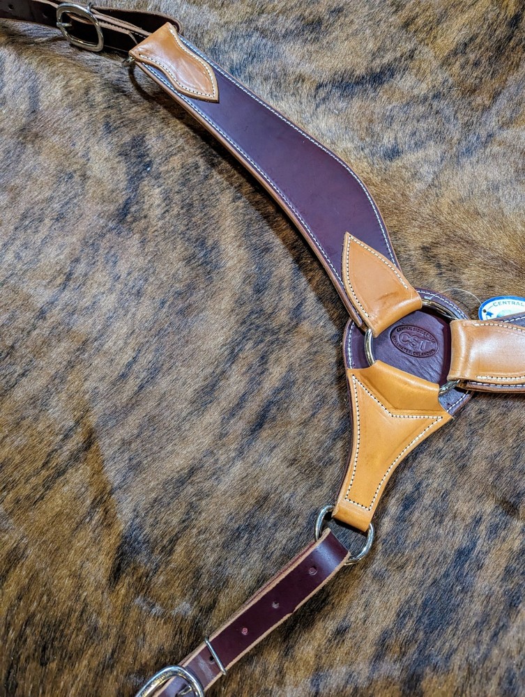 CST Wide Roper Breastcollar - 3"