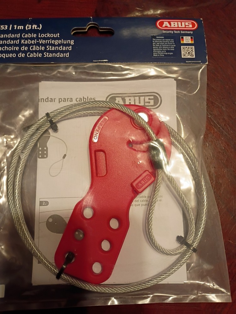 C553 Standard Cable Lockout