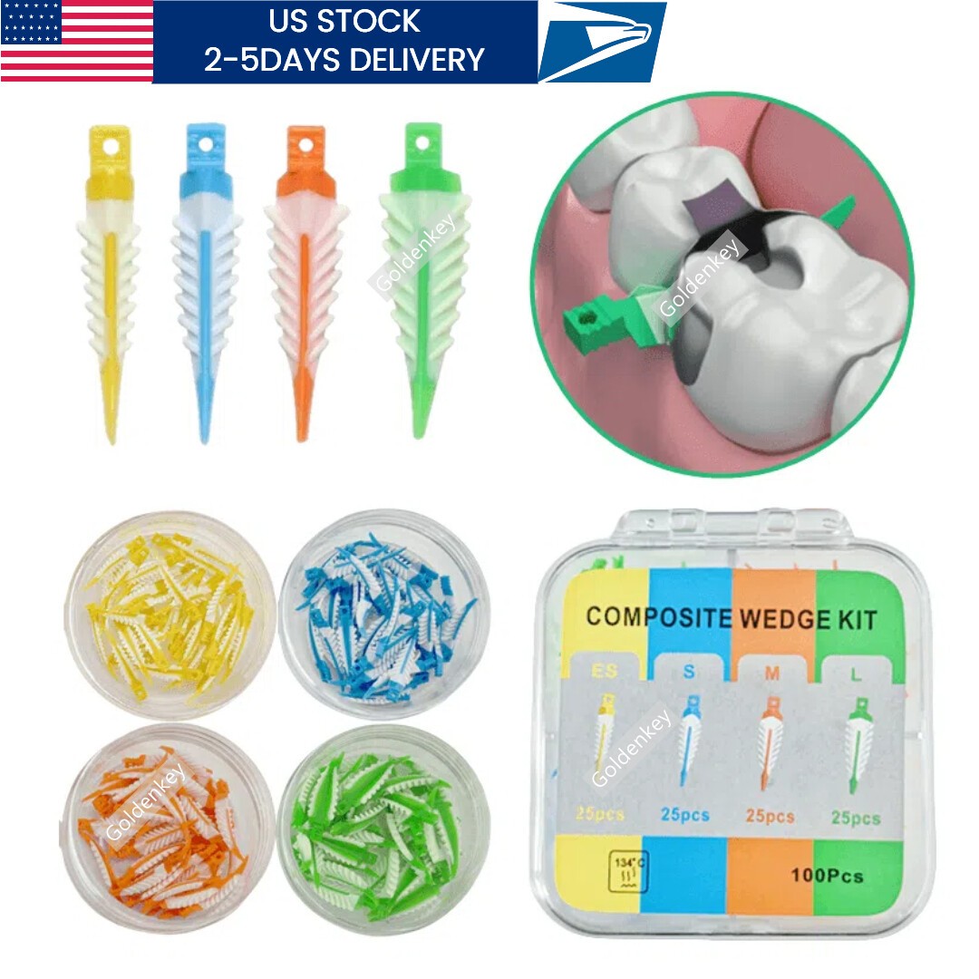 Dental Soft Strata G Wedges Cervical Seal Diastema Composite Matrix Garrison US