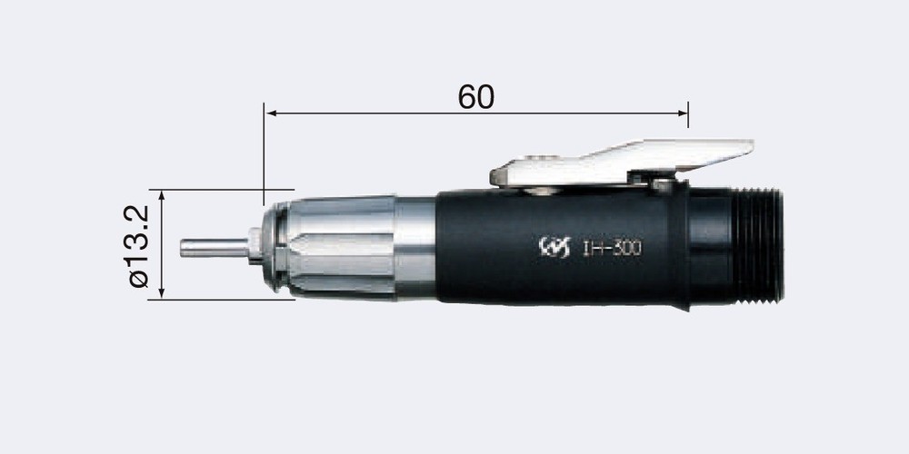 NSK Nakanishi IH-300 Lever Type Standard Attachment Precision Micro Grinder Tool