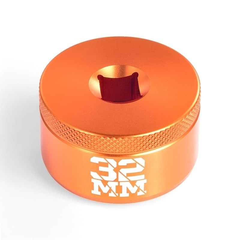 32mm Bike Fork Topcap Socket Tool for Fox Series 32mm, Orange