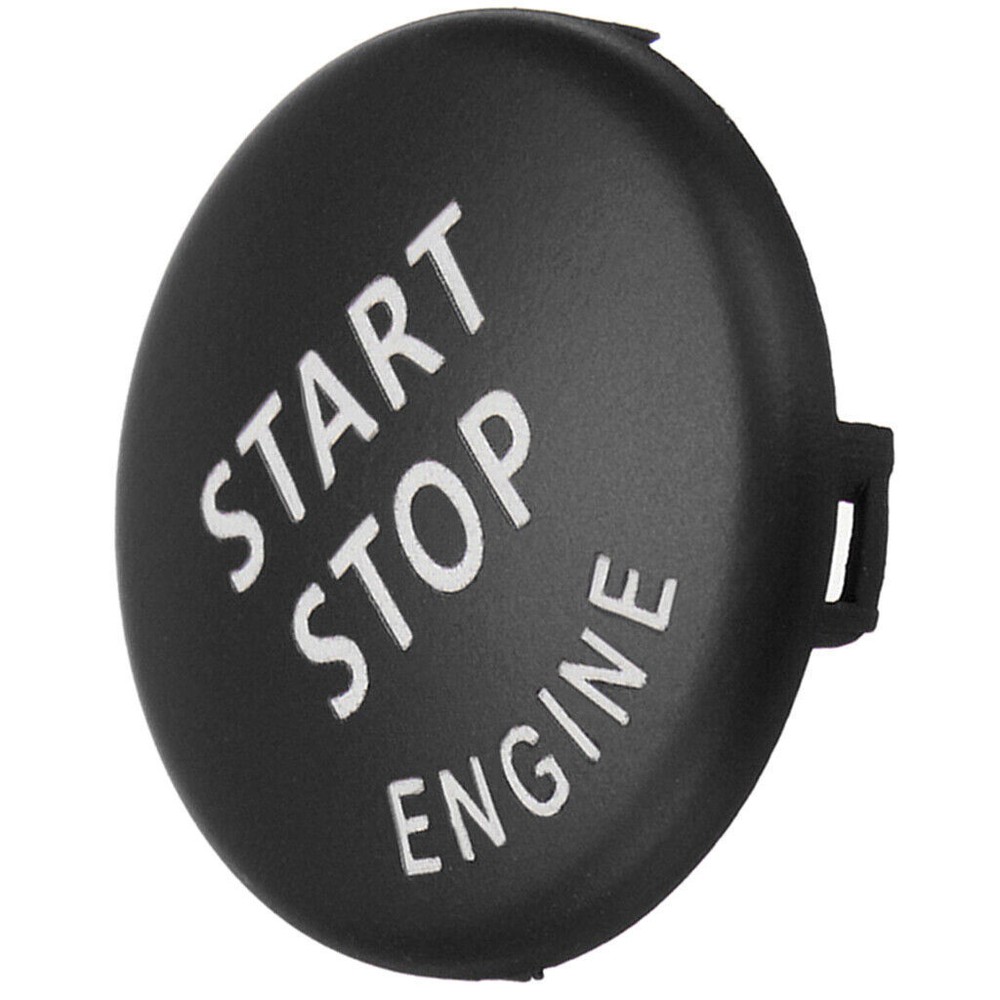 Black Engine Start Stop Switch Button Cover Fit for BMW E60 E70 E83 E84 E90 E92