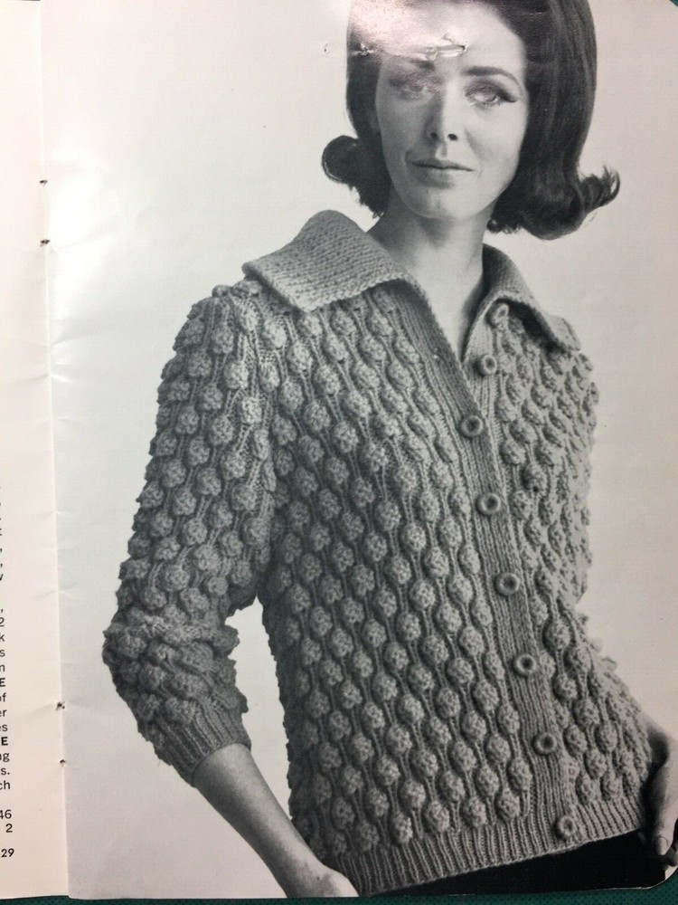VINTAGE 1960s Sweaters & Things Knitting patterns American Thread Co Bk 182