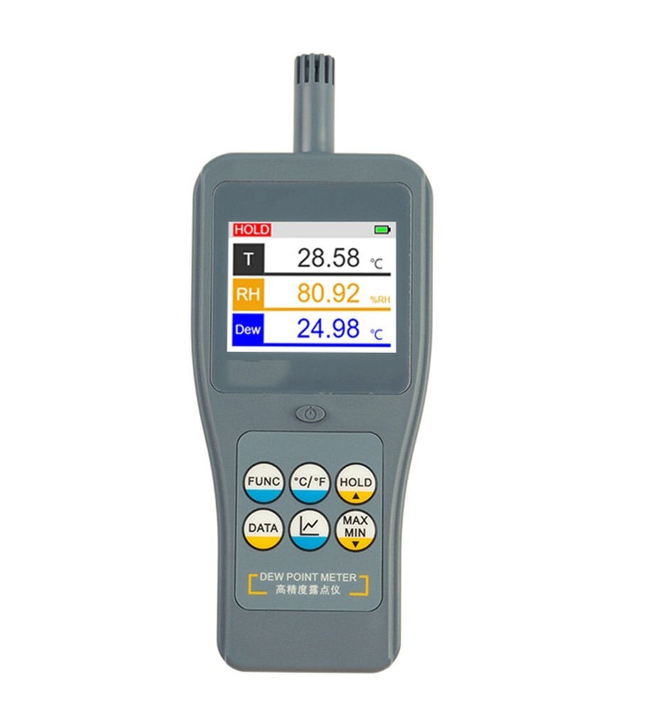 Integrated Dew Point Meter With Real-time Measurement Graph Display