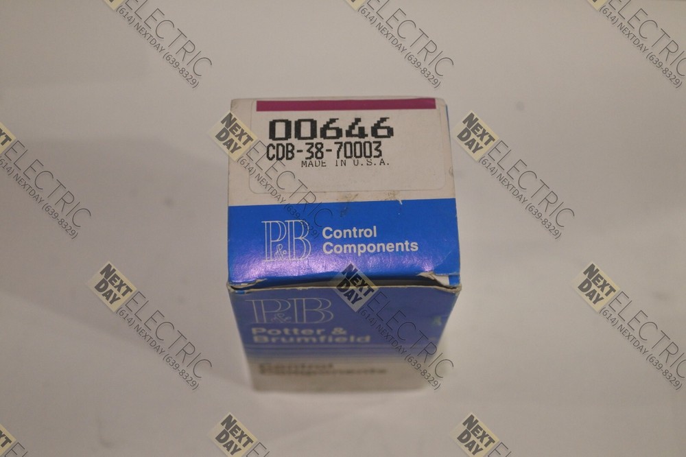 TE Connectivity, CDB-38-70003,  Potter & Brumfield Relay Time Delay Adjustable