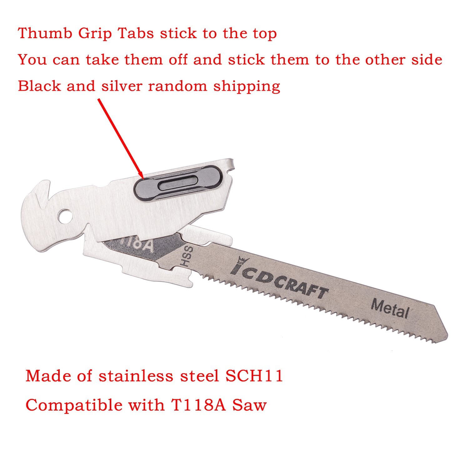 For Leatherman Free P2 P4 ARC Series Saw T-Shank Holders