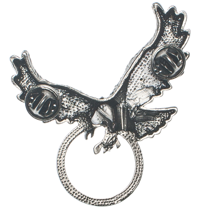 RHINESTONE EAGLE SUNGLASS HOLDER PIN