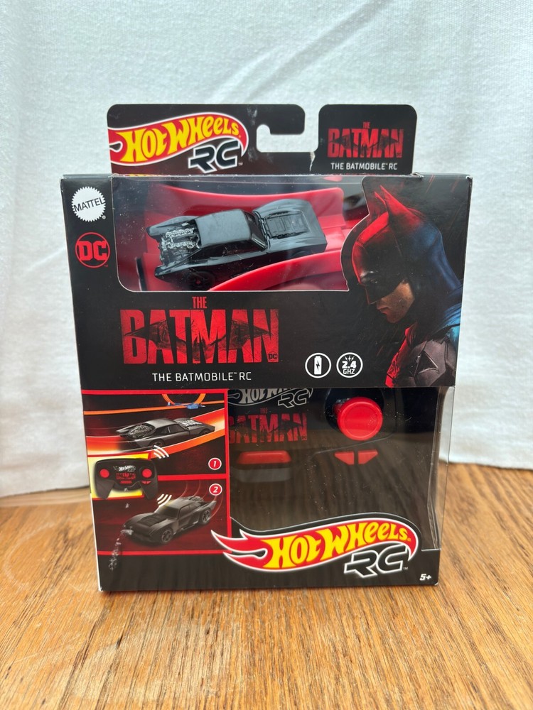 BATMAN THE BATMOBILE REMOTE CONTROL MATTEL DC SEALED NEW