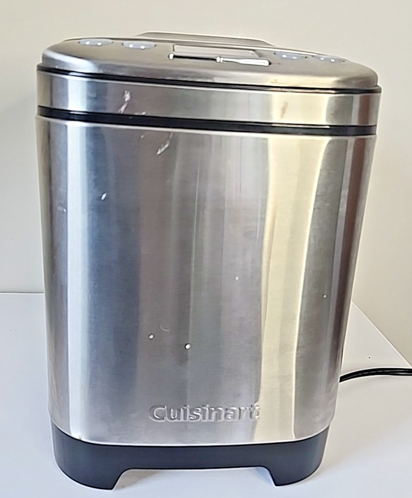 Cuisinart Compact Automatic Bread Maker Machine Stainless CBK-110 Tested