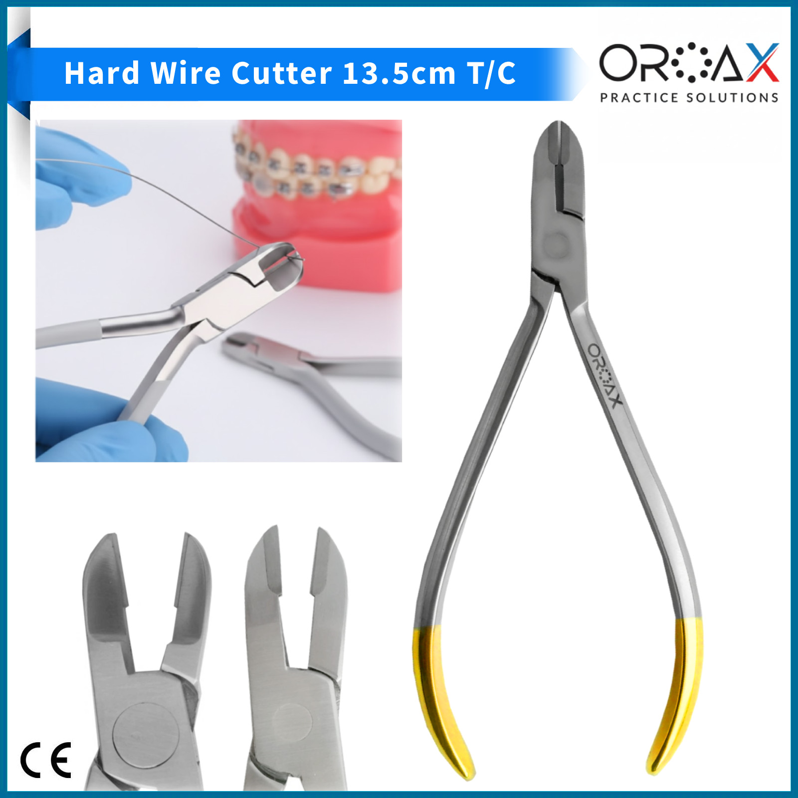 Pinza Para Corte de Ligadura Con Dental Instrumento De Ortodoncia Wire Cutter TC