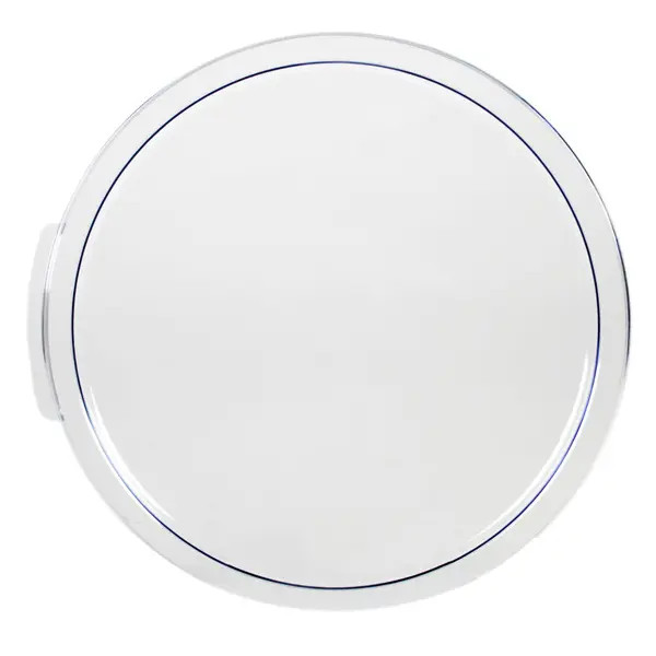 Thunder Group 1 Qt Round Clear Polycarbonate Food Storage Container Lid