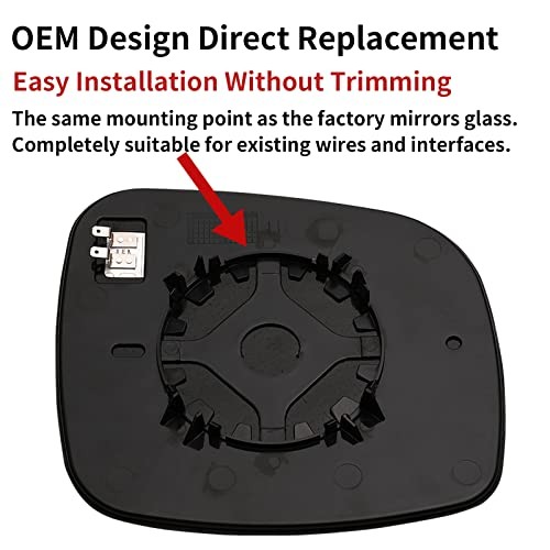 Driver Side Mirror Replacement for Chrysler Town Country Driver Side (Left)