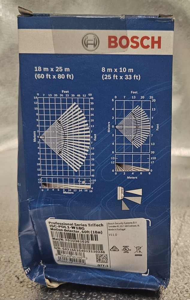 BOSCH ISC-PDL1-W18 TriTech Motion Detector #77G