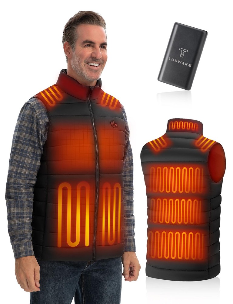Heated Vest Medium Black