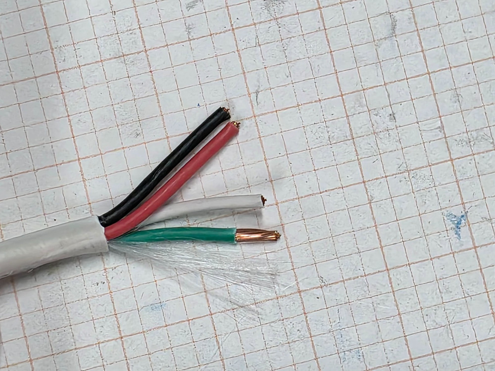 Southwire Genesis 3122 16/4C Stranded Plenum Control/Security Cable White /50ft