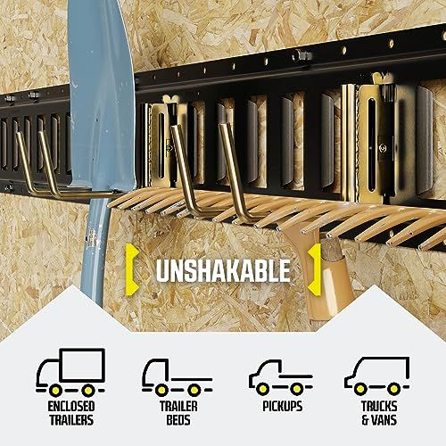 DC Cargo - E Track Tool Hanger E Accessories 6.5" Deep (2 Pack) 2-pack