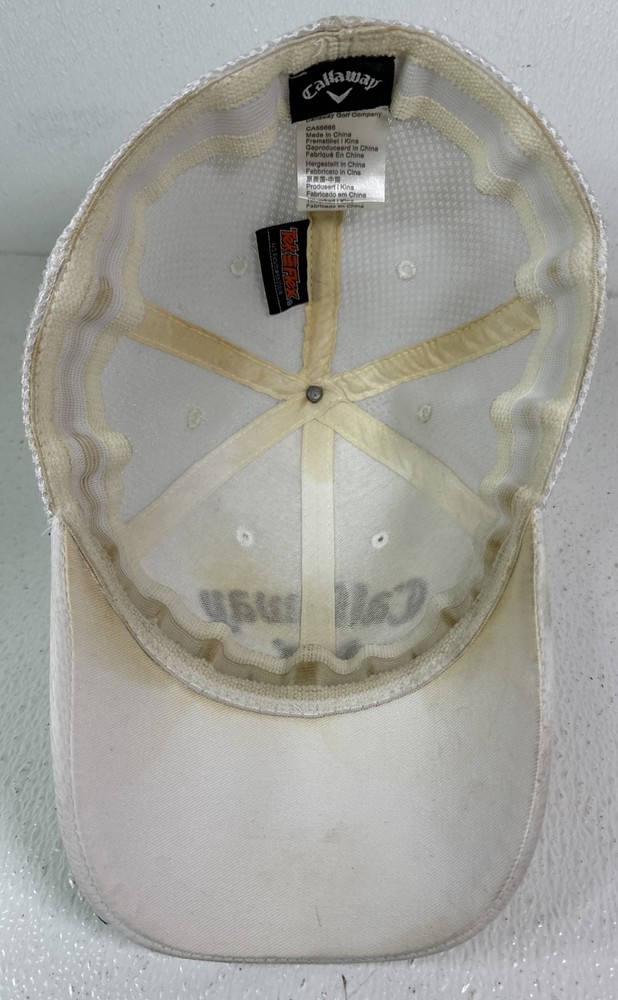 Callaway Diablo Octane White Mesh Hat Flex Fit