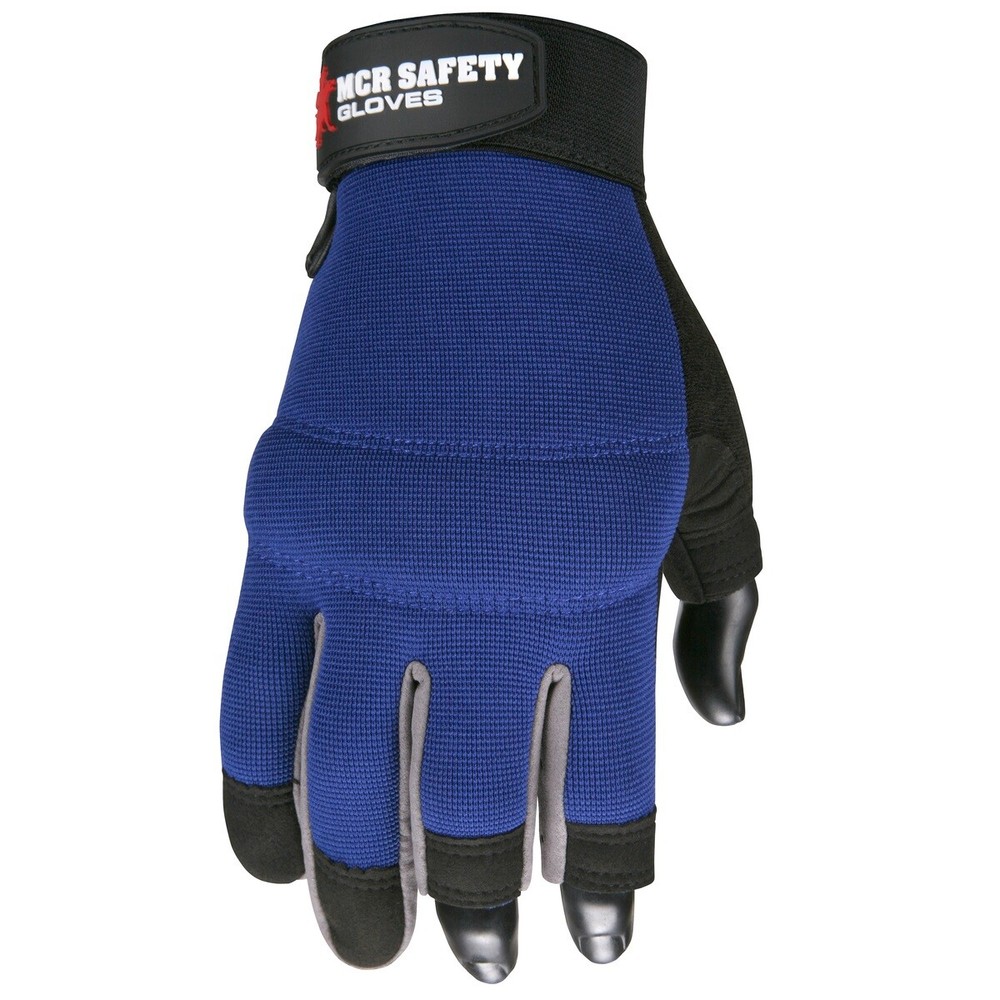 FASGUARD MECHANICS SYNTHETIC LEATHER 3 FINGERLESS DESIGN MULTI-TASK WORK GLOVES