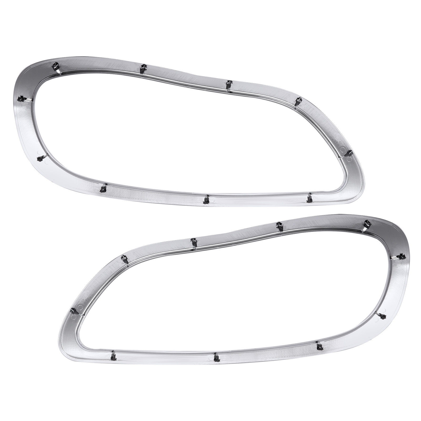 New Headlight Bezels Trims Chrome For Freightliner M2 Business Class 2002-2018