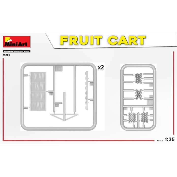 Miniart #35625 1/35 Fruit Cart