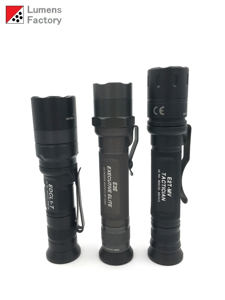 QPQ Black Steel Tailstand Shroud Surefire E Series E1e E2e E2L E2T EDCL1 EDCL2