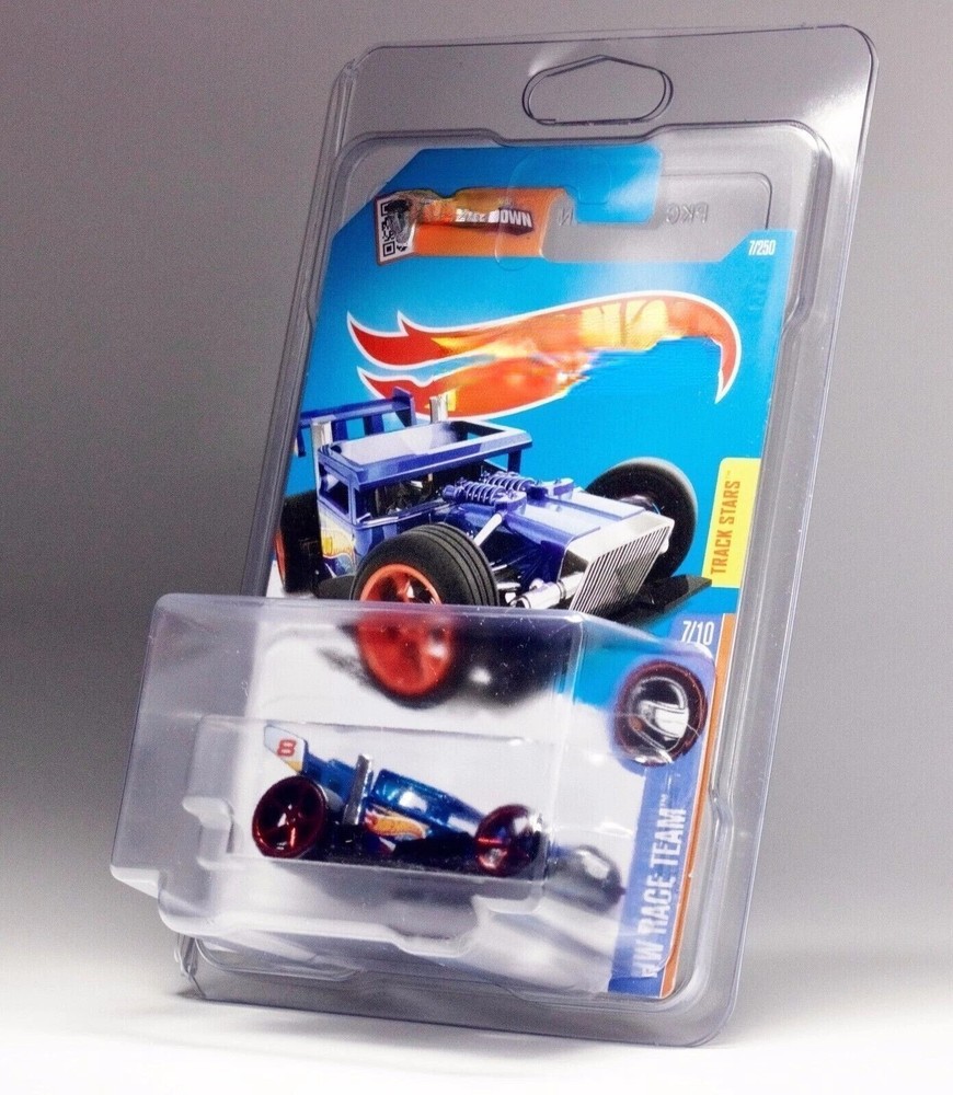 24Pack Clear Protector Case Plastic Display For Hot Wheels & Matchbox Basic Cars