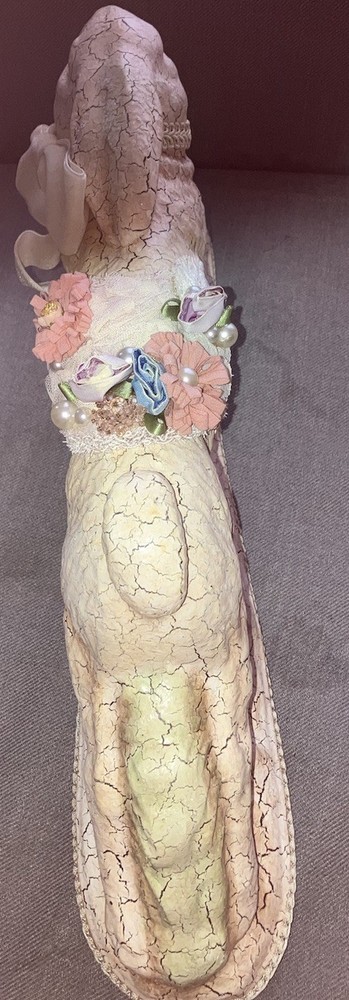 Katherine's Collection Leaping 18” Bunny Rabbit Easter Table Display Retired
