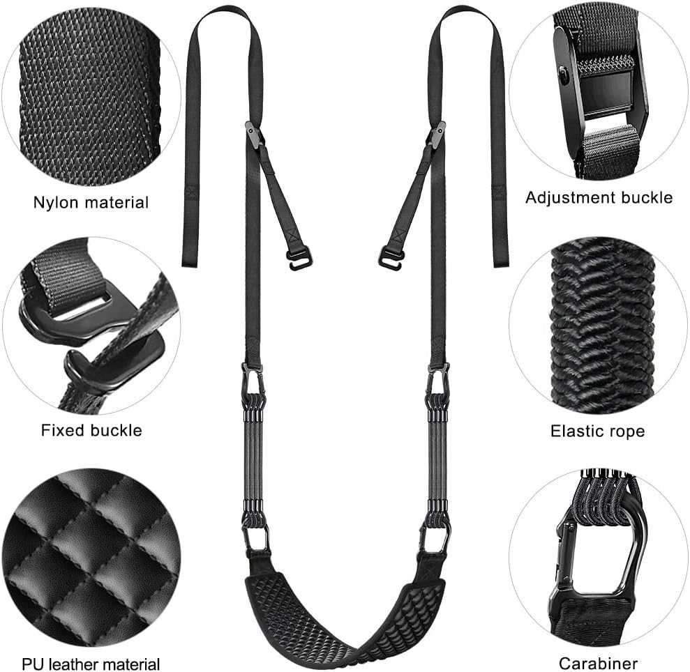 Multifunctional Wall Mount Pull Up Bar & Bands - Perfect for All Levels