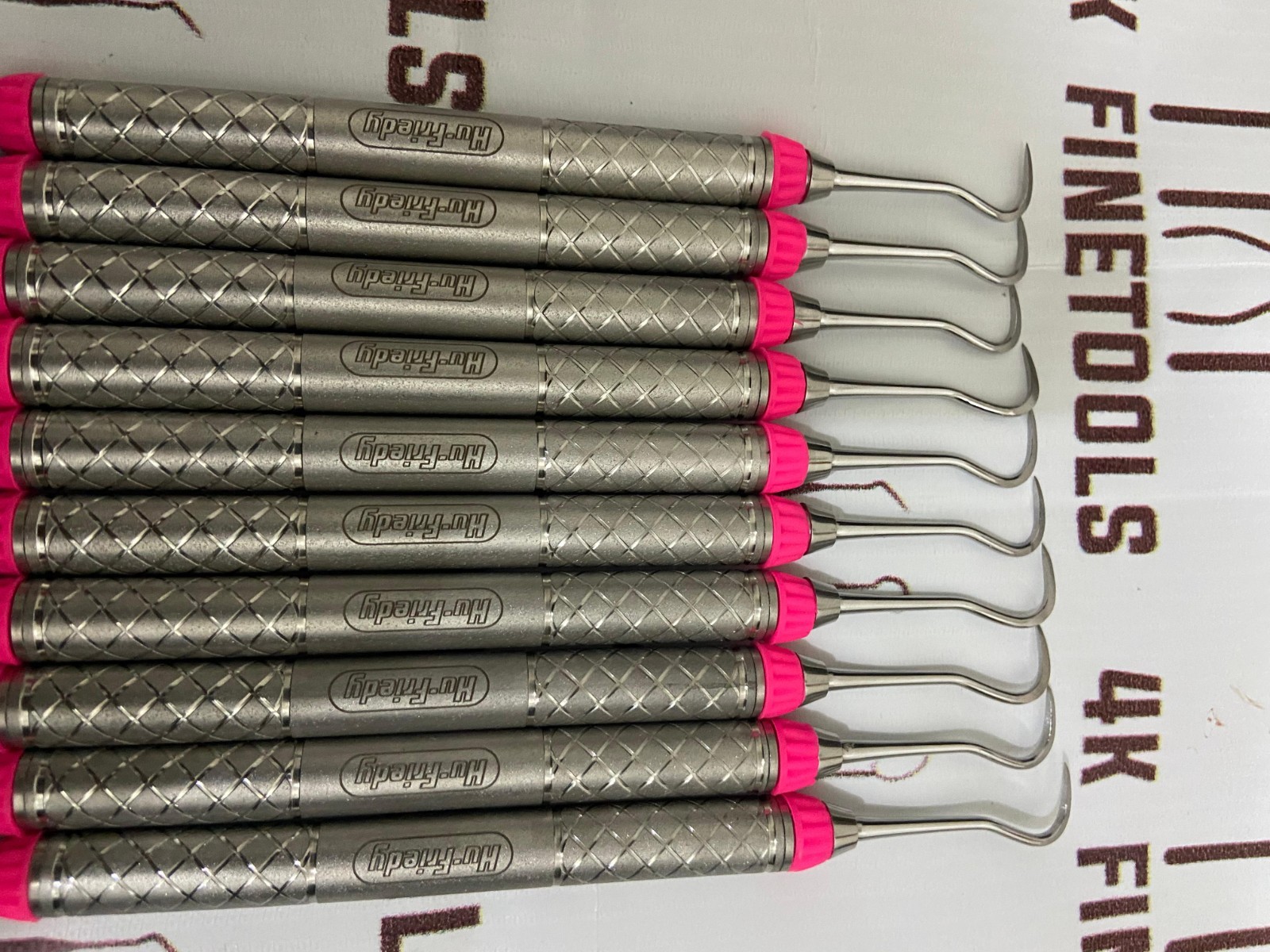 Lot of 10 Hu Friedy R138 (Monata Jack) Curved Sickle Scalers