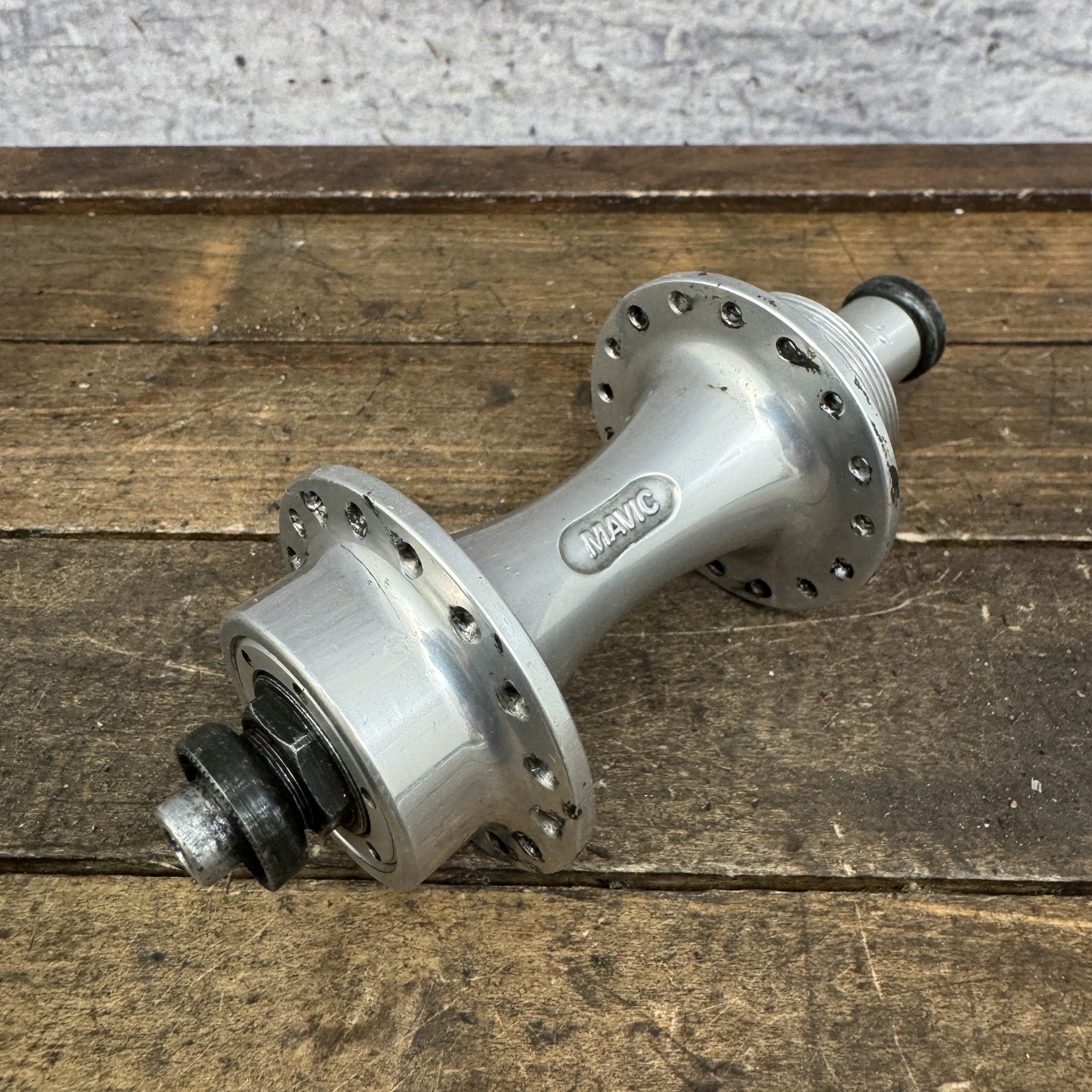 Vintage Mavic 500 Rear Hub 32H BSA Threaded Freewheel Road Bike Hub 126mm