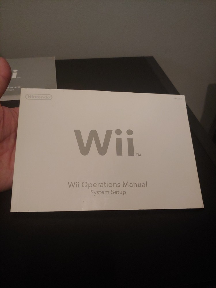 Nintendo Wii Operations manual, System setup Manual, Quick Set-Up