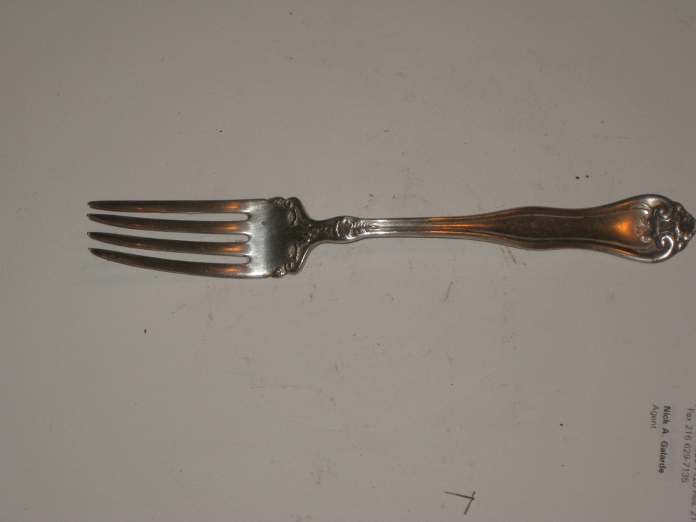 1881 Rogers A1 Silver  PAT: Dec 27 Fork RARE