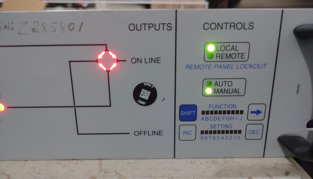 VertexRSI RSC1100 1:1 REDUNDANT SYSTEM CONTROLLER