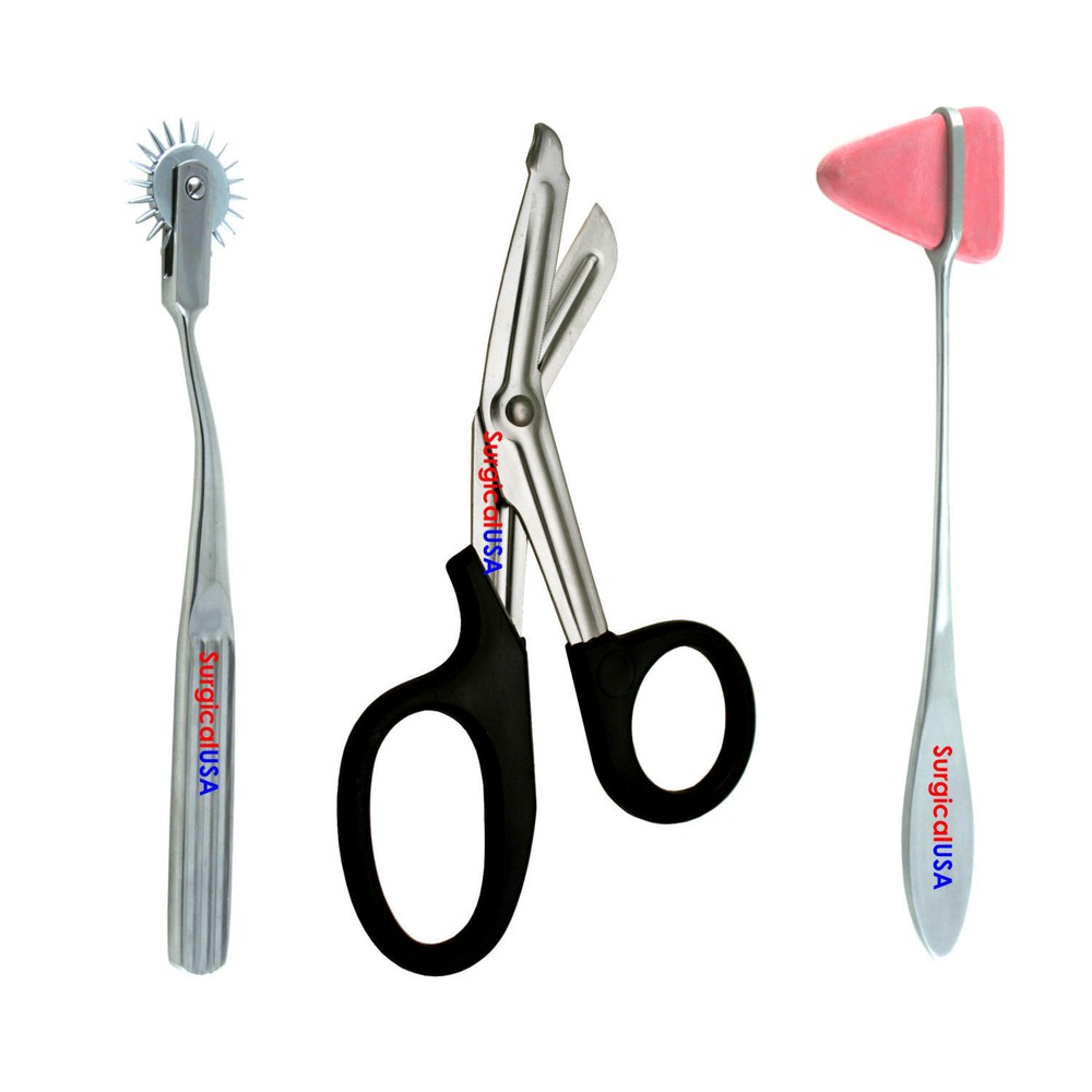 3 Pcs Reflex Percussion Taylor Hammer Scissors Pin Wheel