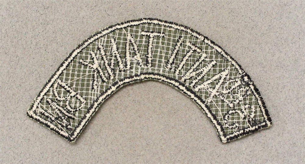 USMC Patch 1117: 3rd Anti Tank Battalion arc - Thai Made