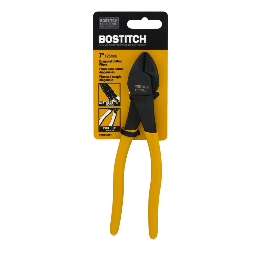 BOSTITCH  7" Diagonal Cutting Pliers BTHT74917