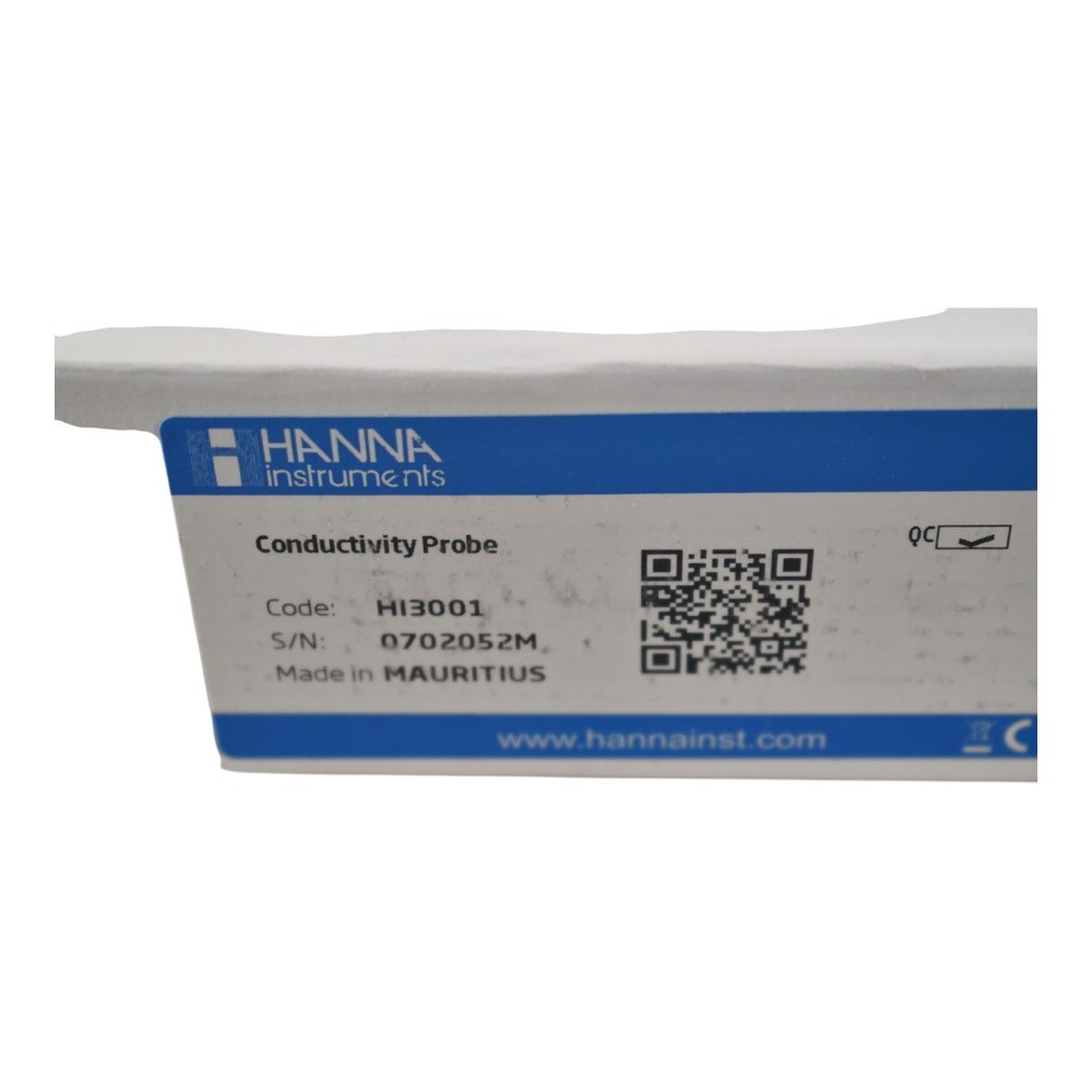 NEW Hanna Instruments HI3001 Flow-Thru 4-Ring Process Controller Conductivity Pr