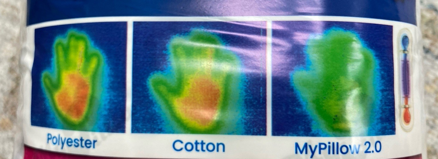 My Pillow Giza S/Q 100% Egyptian Cotton Pillow New In Packaging 6 Available