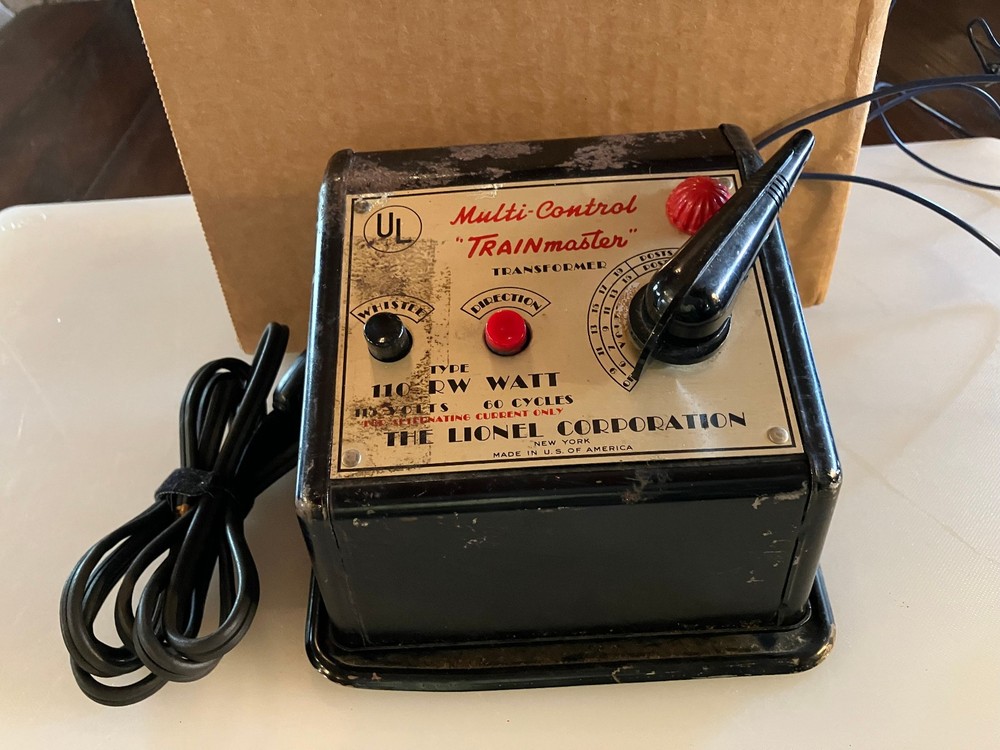 Lionel Multi-Control Trainmaster 110 RW Watt Transformer