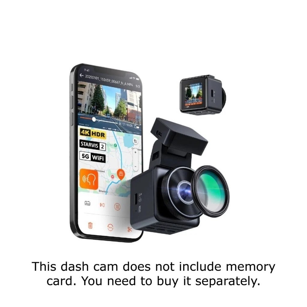Vantrue E1 Pro 4K Front Dash Cam | Authorized Dealer