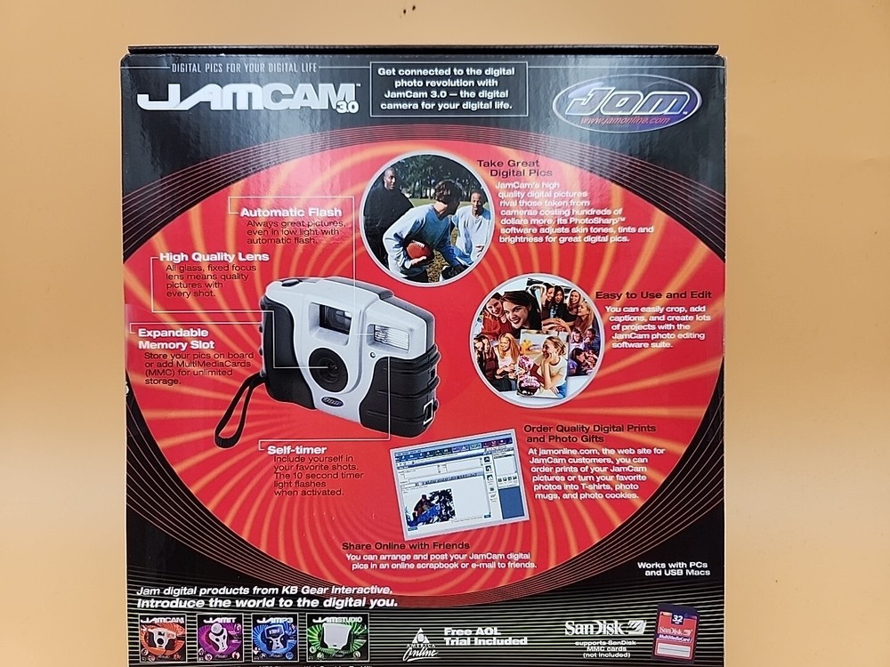 Jam Jamcam 3.0 Digital Camera Sealed Box