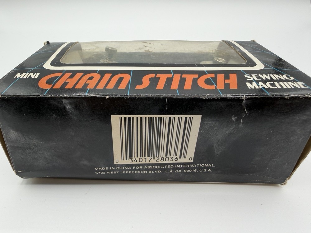 Vintage Cobra Mini Chain Stitch Sewing Machine Handheld Untested