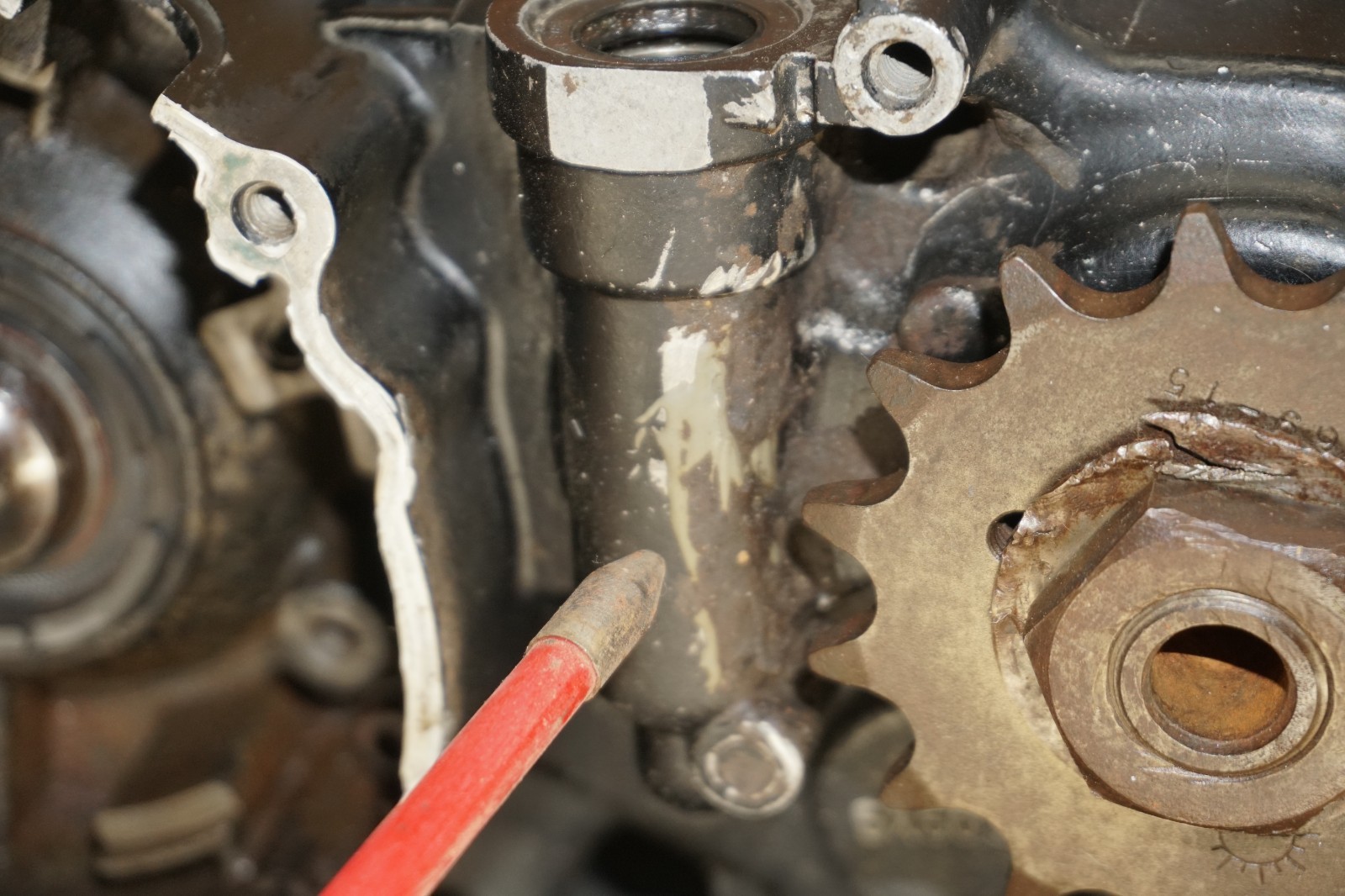 1985 1986 Yamaha YTZ250 YTZ 250 Tri Z YZ250 Crankcase Crank Right Case Motor