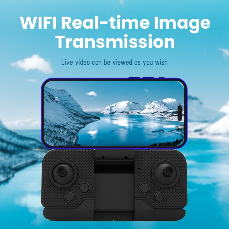 2024 New RC Drone With 4K HD Camera WiFi FPV Foldable Quadcopter Obstacle Avoid
